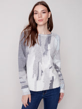 Load image into Gallery viewer, Charlie B C2268X/918A Reversible Printed Sweater FW23
