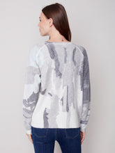 Load image into Gallery viewer, Charlie B C2268X/918A Reversible Printed Sweater FW23
