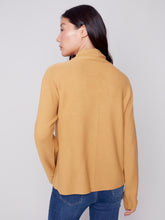 Load image into Gallery viewer, Charlie B C2419R Ottoman Sweater with Funnel Neck FW23
