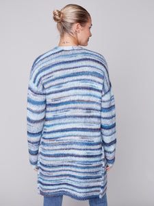 Charlie B C2438/668B Space Dye Cardigan FW23