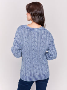 Charlie B C2691 711B Cold Dye Sweater FW24