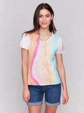 Load image into Gallery viewer, Charlie B C2814 Linen Blend Sweater SS25
