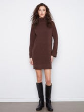 Load image into Gallery viewer, CHARLIE B C3263 MOCK NECK DRESS FW26
