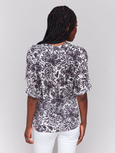 Load image into Gallery viewer, Charlie B C4188A Cotton Gauze Blouse SS25
