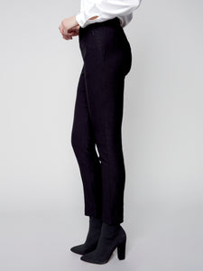 Charlie B C5445 Solid Stretch Pull on Pant FW23