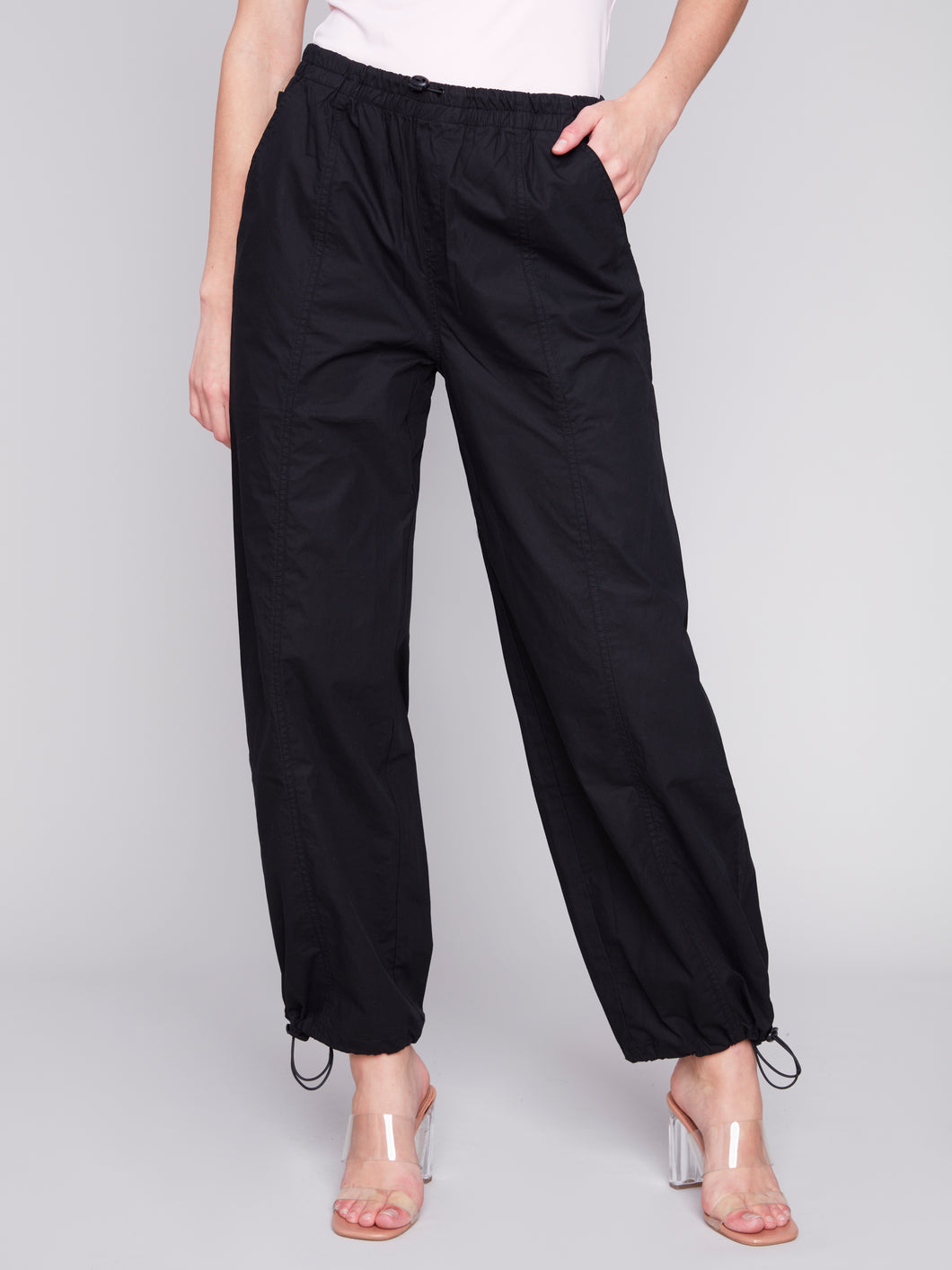 Charlie B C5498 Baggy Pull On Pant SS24