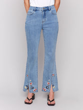 Load image into Gallery viewer, Charlie B C5653 Embroidered Pant SS25
