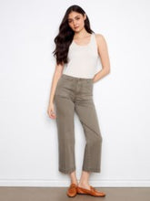 Load image into Gallery viewer, Charlie B C5660R-618A Cropped Wide Leg Pant Patch Pockets SS26
