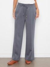 Load image into Gallery viewer, CHARLIE B C5818 SOFT SCUBA WIDE LEG JOGGER PANT FW26
