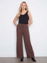 Load image into Gallery viewer, CHARLIE B C5818 SOFT SCUBA WIDE LEG JOGGER PANT FW26
