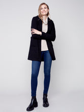 Load image into Gallery viewer, Charlie B C6141X Boucle Knit Tailored Collar Coat Fw23
