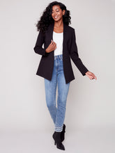 Load image into Gallery viewer, Charlie B C6275 Solid Knit Blazer Jacket FW23
