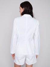Load image into Gallery viewer, Charlie B C6301 Solid Linen Blazer SS24
