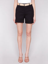 Load image into Gallery viewer, Charlie B C8065 Cuffed Shorts with Belt SS25
