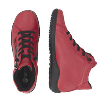 Load image into Gallery viewer, REMONTE R1455 FLAT LACE UP BOOT SIDE ZIP G FW26  BOX733
