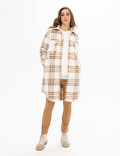 Load image into Gallery viewer, Renuar R3829 L/S Long Shacket FW23
