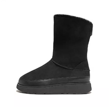 Load image into Gallery viewer, Fit Flop GO9-090 Gen-FF Short Double Faced Sherling Boot FW23
