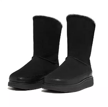 Load image into Gallery viewer, Fit Flop GO9-090 Gen-FF Short Double Faced Sherling Boot FW23

