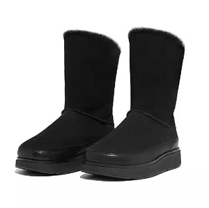 Fit Flop GO9-090 Gen-FF Short Double Faced Sherling Boot FW23