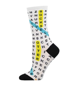 Socksmith WNC3267 Word Search Socks SS24