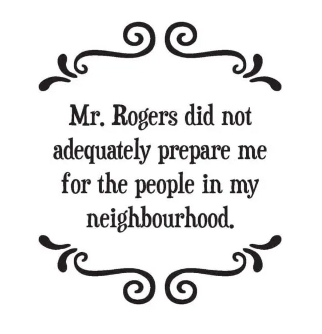 Coaster - Mr. Rogers