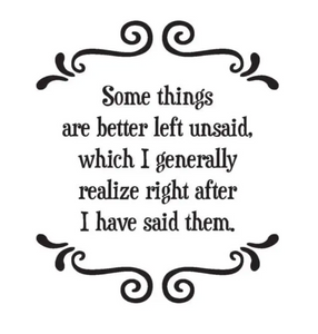 Coaster - Unsaid