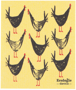 Chicken Scratch Swedish Sponge Cloth