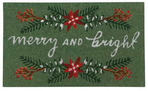 Doormat Poinsettia