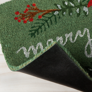 Doormat Poinsettia