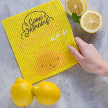 Load image into Gallery viewer, Good Morning Sun Swedish Sponge Cloth
