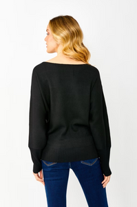 Frank Lyman 243437U Striped Knit Sweater FW24