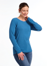 Load image into Gallery viewer, FDJ LONG SLEEVE BOAT NECK TOP 3259161 FW24
