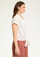 Load image into Gallery viewer, FDJ 7824395 Blouse Front Tie SS25
