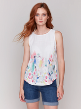 Load image into Gallery viewer, Charlie B C4588B Printed Crew Neck Top SS25
