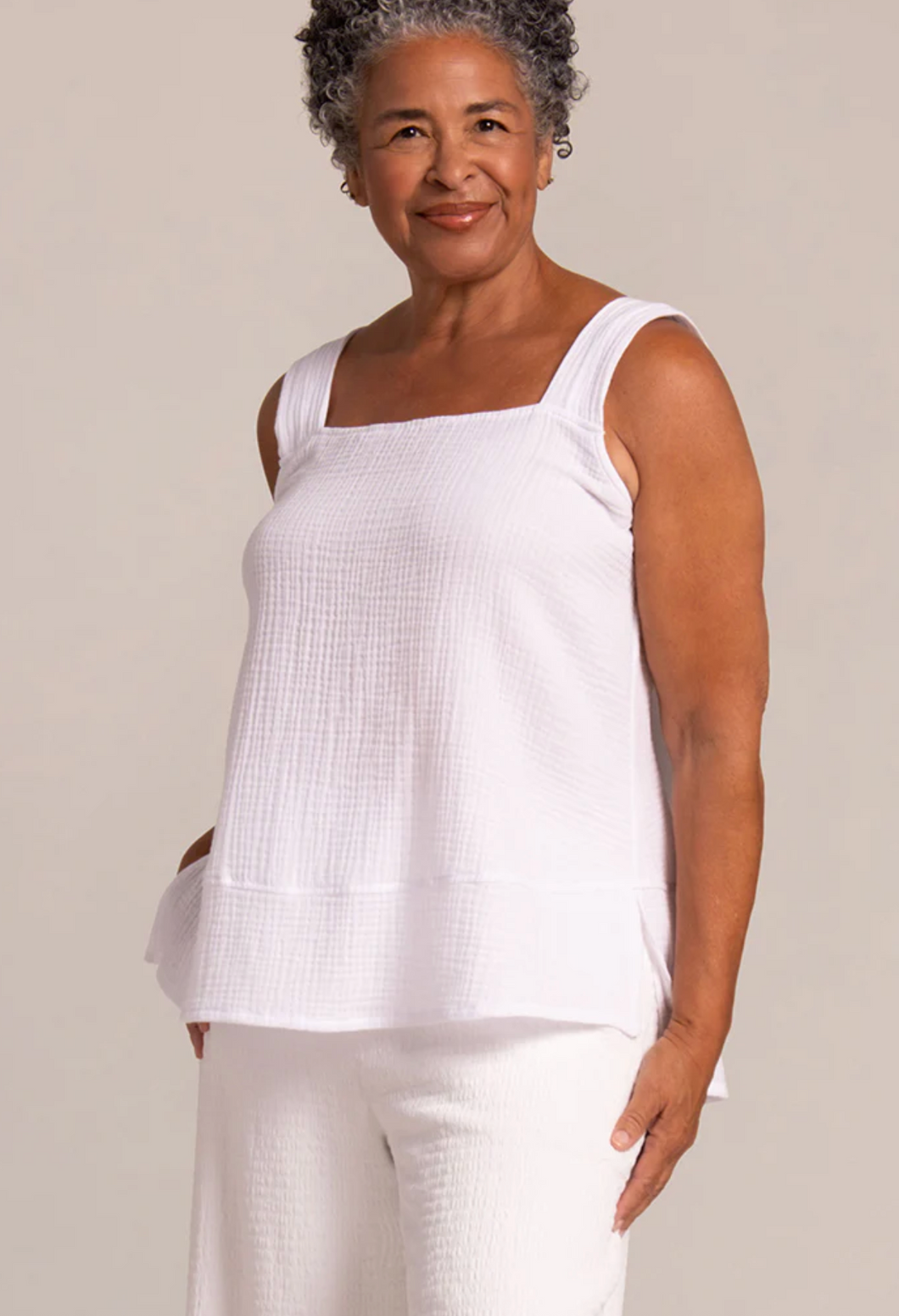 Sympli C821235 Breeze A-Line Tank SS25