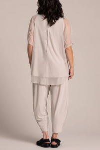 Sympli 323237-0 Fusion Split Back Tunic SS25