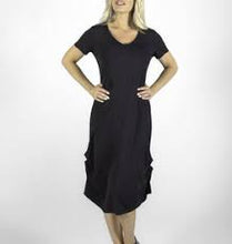 Load image into Gallery viewer, Pure - Mid Dress V-Neck - 210-5018
