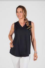 Pure - V-Neck Bamboo Tank - 210-4830