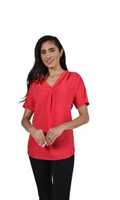 Frank Lyman - V-Neck Flowy Top - 226377