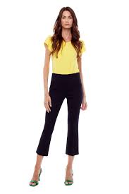 Up! - Essential Knit Light Ponte Ankle Pant - 67790 UP