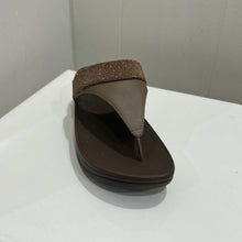 Load image into Gallery viewer, Fit Flop Lulu Opul-Trim Leather Toe Post Sandal FW23
