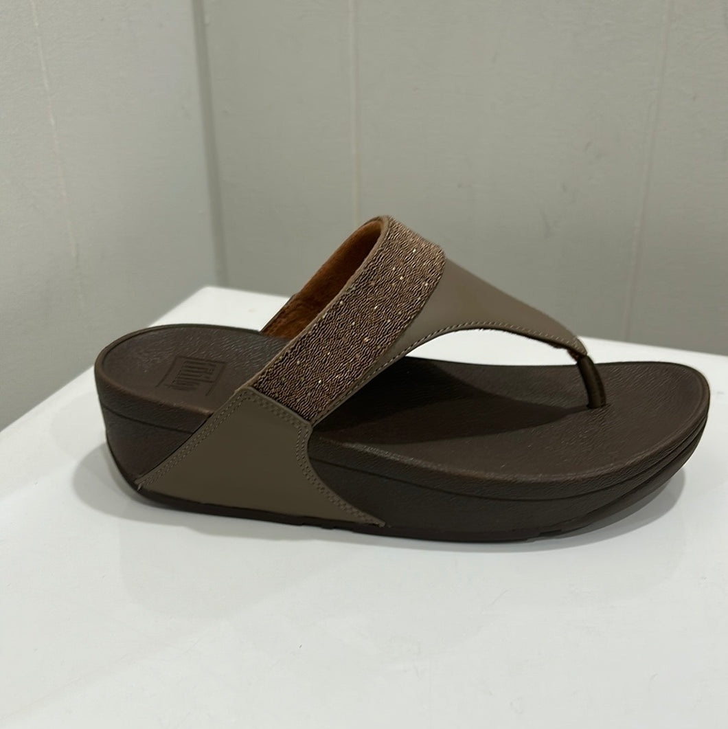Fit Flop Lulu Opul-Trim Leather Toe Post Sandal FW23