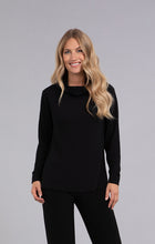 Load image into Gallery viewer, Sympli K7227W Slouch Neck Waffle Sweater Long Sleeve FW23

