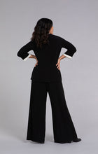 Load image into Gallery viewer, Sympli 22282CB Colour Block Raglan Sleeve Cowl Neck Top FW23
