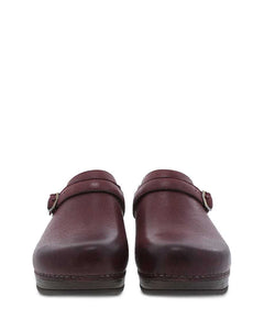 Dansko - 9421257800 - Berry Milled Burnished Mule