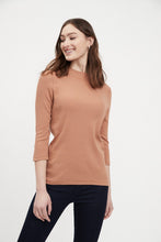 Load image into Gallery viewer, FDJ - 1361161 - 3/4 Sleeve Mock Neck Top
