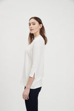 Load image into Gallery viewer, FDJ - 1361161 - 3/4 Sleeve Mock Neck Top
