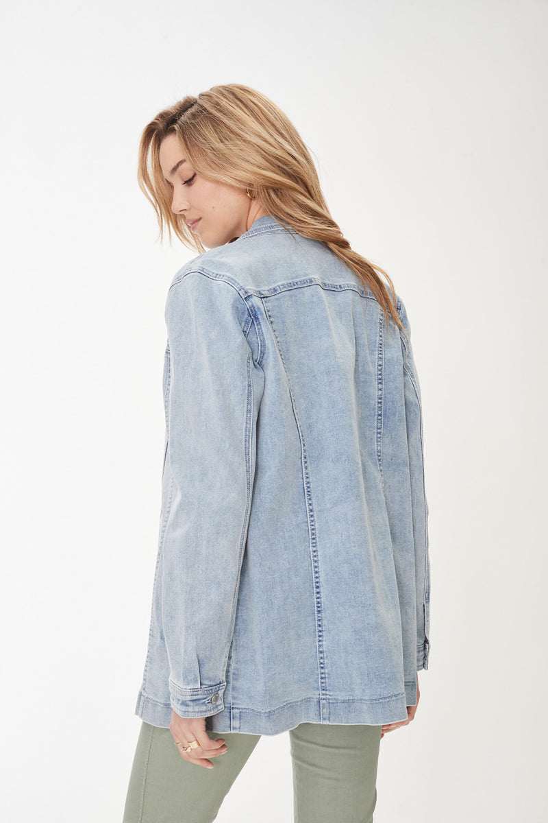 FDJ - Long Denim Jacket - 1825669 – Elegant Steps