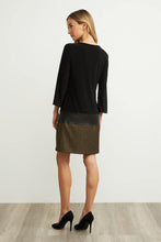Load image into Gallery viewer, Faux Leather Dress Style 204132 - Elegant Steps
