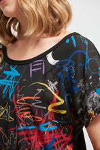 Load image into Gallery viewer, Joseph Ribkoff - 213461 - Grafitti Top
